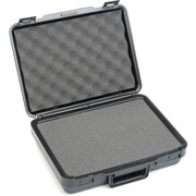 WESTERN CASE Plastic Protective Storage Cases with Pinch Tear Foam, 10"x7-1/2"x2-3/4", Black FC50021-1000750275RN